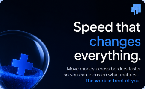 Speed that changes everything — move money across borders faster